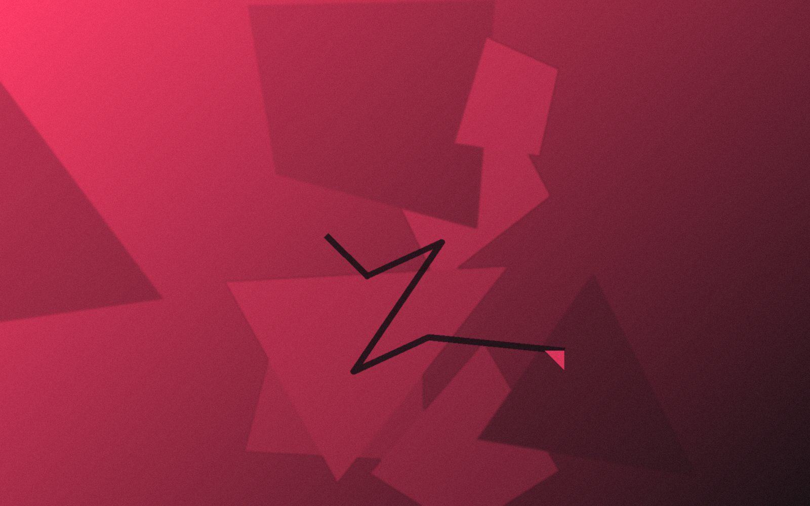 Abstract brand-toned composition representing a marketing & advertising operations review project